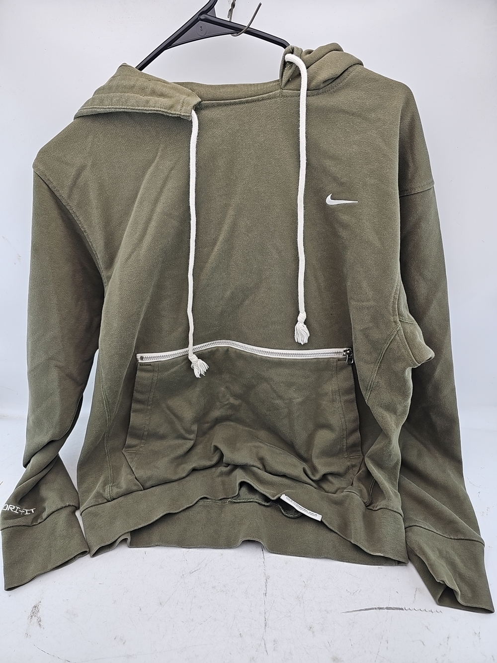 Nike Dri-Fit Olive Green Athletic Hoodie